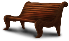 Drewniana ławka