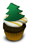 Boże Narodzenie Cupcake