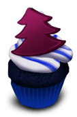 Boże Narodzenie Cupcake